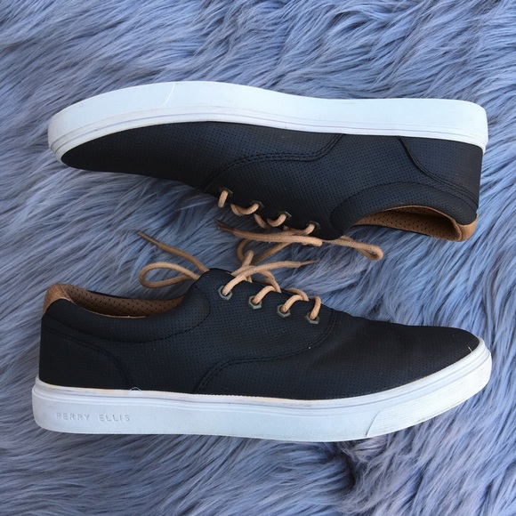 Perry Ellis Other - Perry Ellis Black White Sole Williams shoes